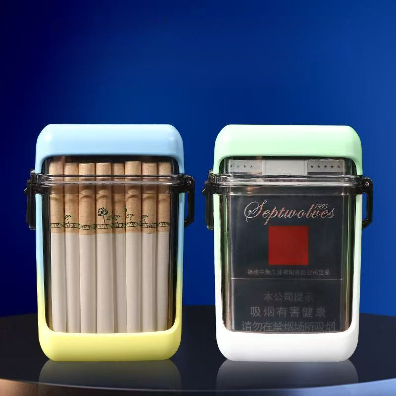 Tungsten filament ignition waterproof portable cigarette case