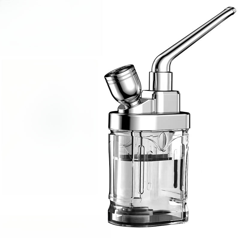 Portable and reusable filtered hookah, suitable for various types of cigarettes and tobacco