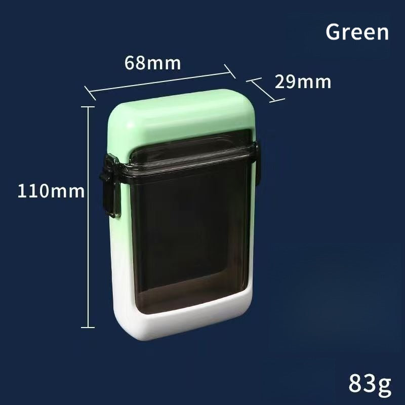 Tungsten filament ignition waterproof portable cigarette case